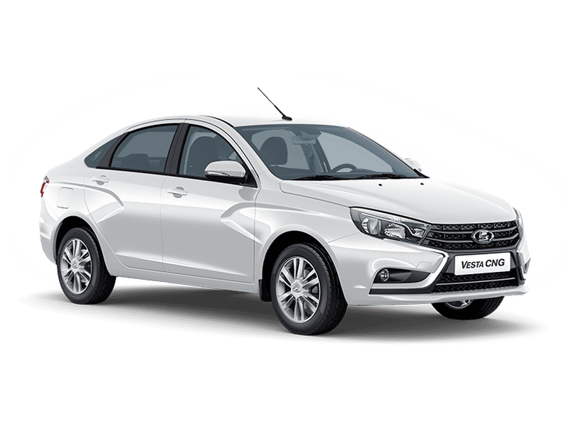 Купить Lada Vesta CNG в Новосибирске - Белый «Ледниковый» (221)